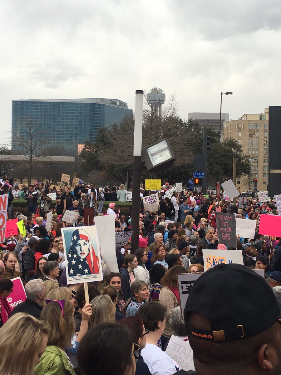 iamgrey's tweet photo. #WomensMarch  #WomensMarchDallas https://t.co/oFkuPqV1tP