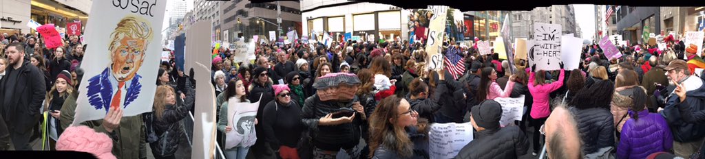 hopesandrow's tweet photo. #WeMakeAmerica 53 and 5th as far as one can see north west south east https://t.co/WSVLXMHffS