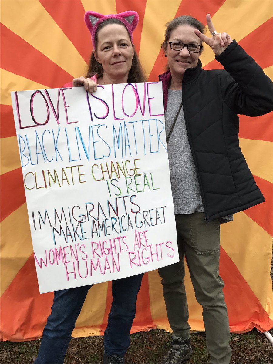 madgecohen's tweet photo. Yes we can! Yes we are! Yes we will! Yes we do! #wmor #WomenMobilizeNC #noisywomen https://t.co/wLeee0e0Kx
