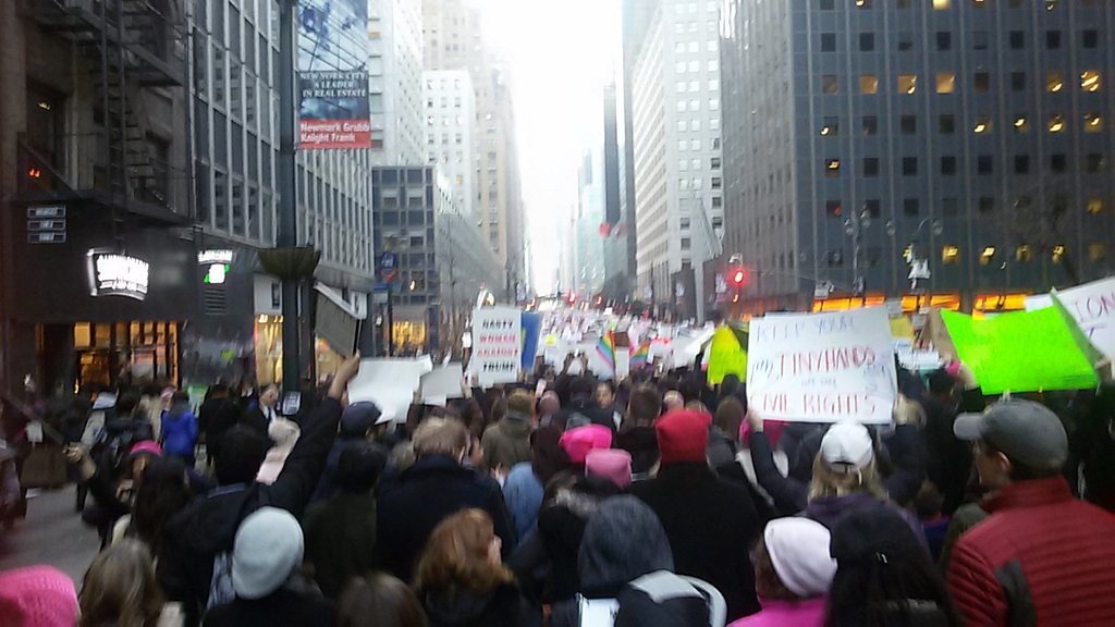 #WomensMarch in NYC