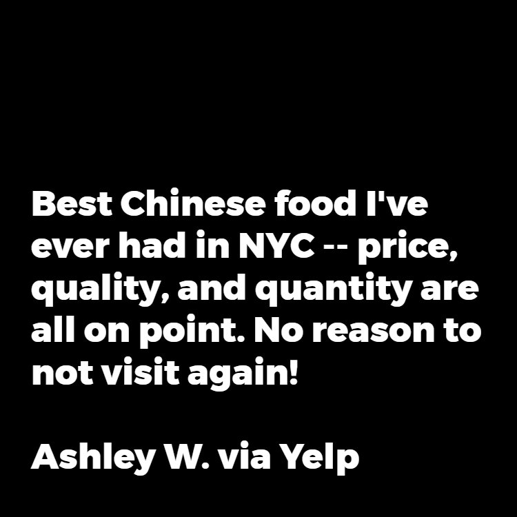 dimsumbarnyc's tweet photo. We look forward to welcoming you back soon, Ashley. https://t.co/atNJMLtKQz