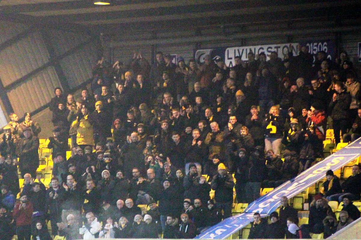 EastFifeFC's tweet image. THANK YOU | Our away support were once again out in impressive numbers at Livingston this afternoon. We couldn't do it without you guys!!!