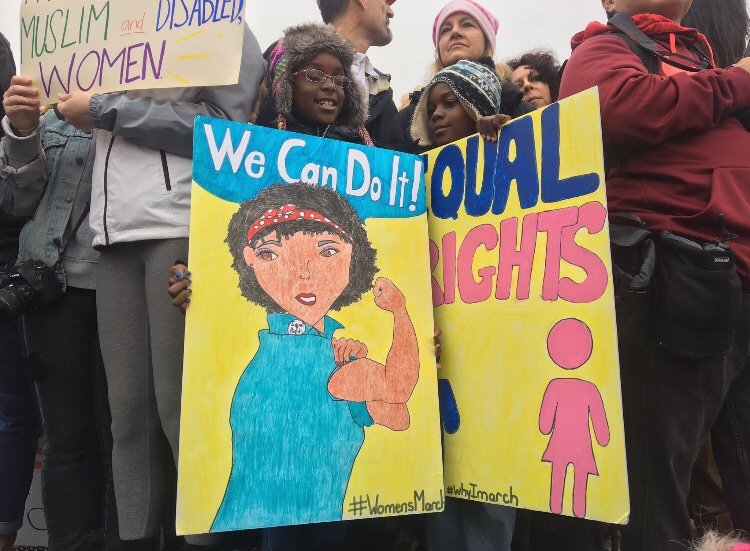 iElenaojeda1's tweet image. More education, more peace, more equality, more support. #WMWArt. #WomensMarch