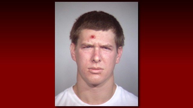 12News's tweet photo. BREAKING: Caleb Bartels was arrested in Doyle, CA this morning in connection w/ the shooting death of a Mesa teacher https://t.co/TD0xa3QLfz https://t.co/Mf1zyFqX2L
