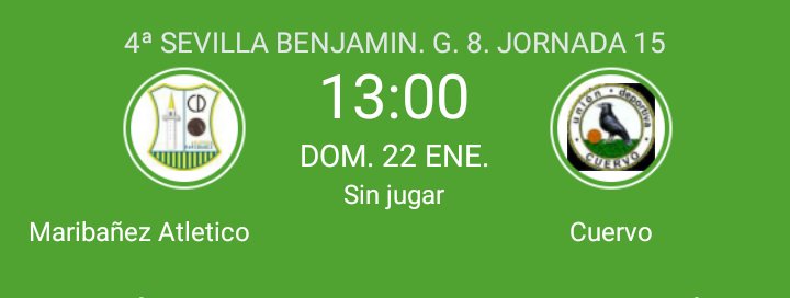 CDAmaribanez's tweet photo. Partido de nuestro equipo benjamín https://t.co/IlUW8nNERP