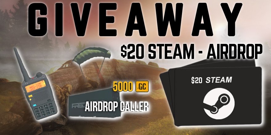 typeForced's tweet image. G  I  V  E  A  W  A  Y
$20 Steam - Airdrop

Enter @ goo.gl/IBA14H
Video @ goo.gl/Td4joD