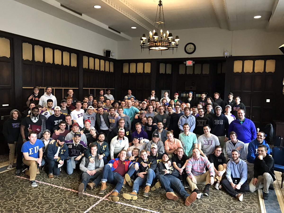 100+ brothers came to the .@sigmapi Province Workshop today! Great networking and growing your skills to progress our chapters #fraternity