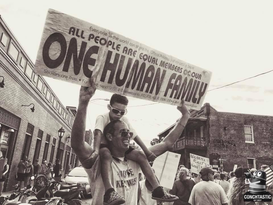 We are #KeyWest and #OneHumanFamily