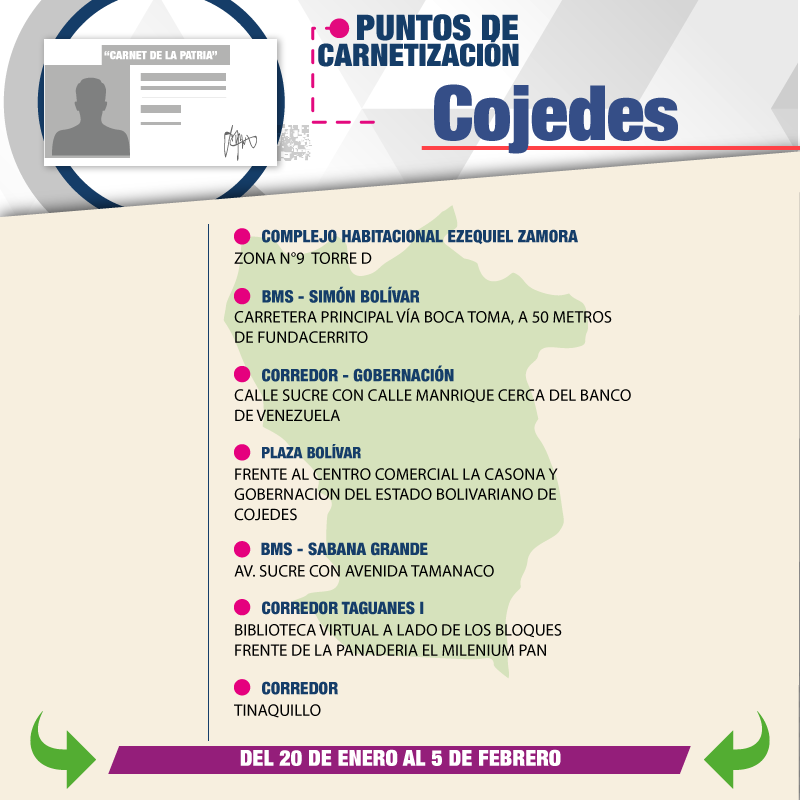 ForoC_COJ's tweet photo. EL PUEBLO DE COJEDES DESBORDADO ACUDE Y PARTICIPA EN EL REGISTRO DEL CARNET DE LA PATRIA #SacateTuCarnet @NicolasMaduro @MargaudPSUV https://t.co/sjUGbf8aBu