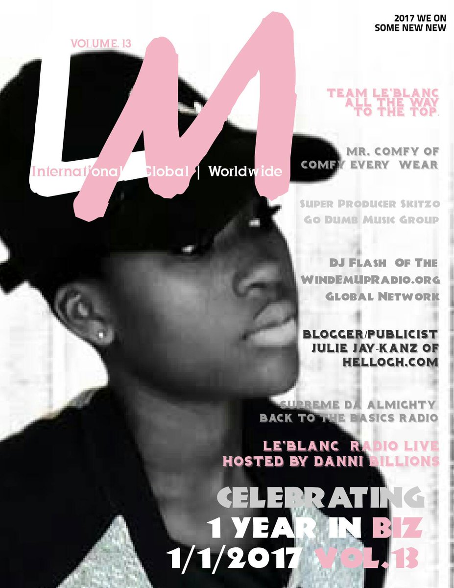 londonleblanc1's tweet image. Le'Blanc Music Mag
All New Look
1 Year Celebration
#TeamLeBlanc we are here yoooo
#LeBlancMusicMag 
#DanniBillions #LeBlancBoss