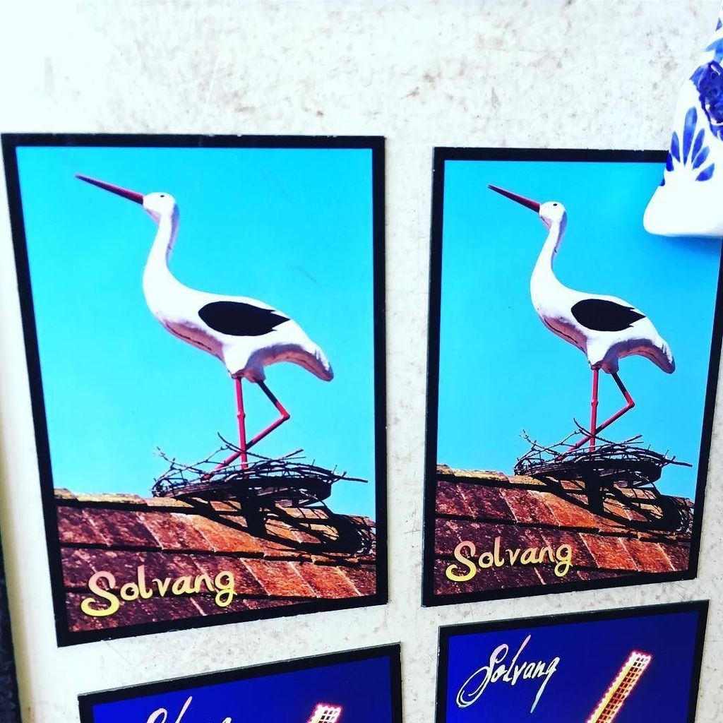 Nothing quite says #solvang quite like a... stork? #solvangca #weird #lifeofriley ift.tt/2jk21pb
