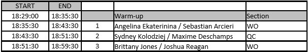 SkateCanada's tweet photo. #Diffusionendirect
18:29 Programme libre – patinage en couple seniors (Groupe 1)
https://t.co/H4bwA4M4pK
#CNPCT17 https://t.co/mIrxUtR41F