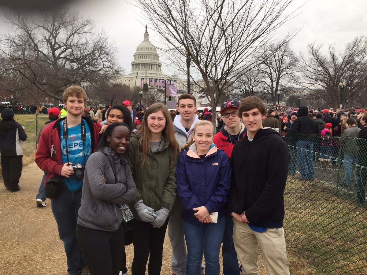 CSSRhoKappa's tweet photo. Conrad RHO KAPPA had a great day at the 2017 Presidential Inauguration! #CSSRHOKAPPA @RhoKappaNCSS https://t.co/rZ2rfzBVx8