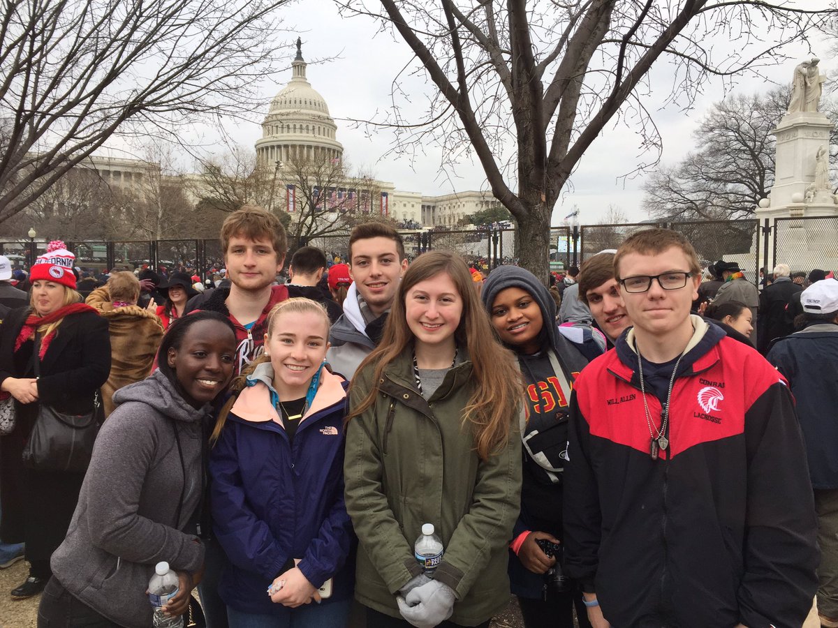 CSSRhoKappa's tweet photo. Conrad RHO KAPPA had a great day at the 2017 Presidential Inauguration! #CSSRHOKAPPA @RhoKappaNCSS https://t.co/rZ2rfzBVx8