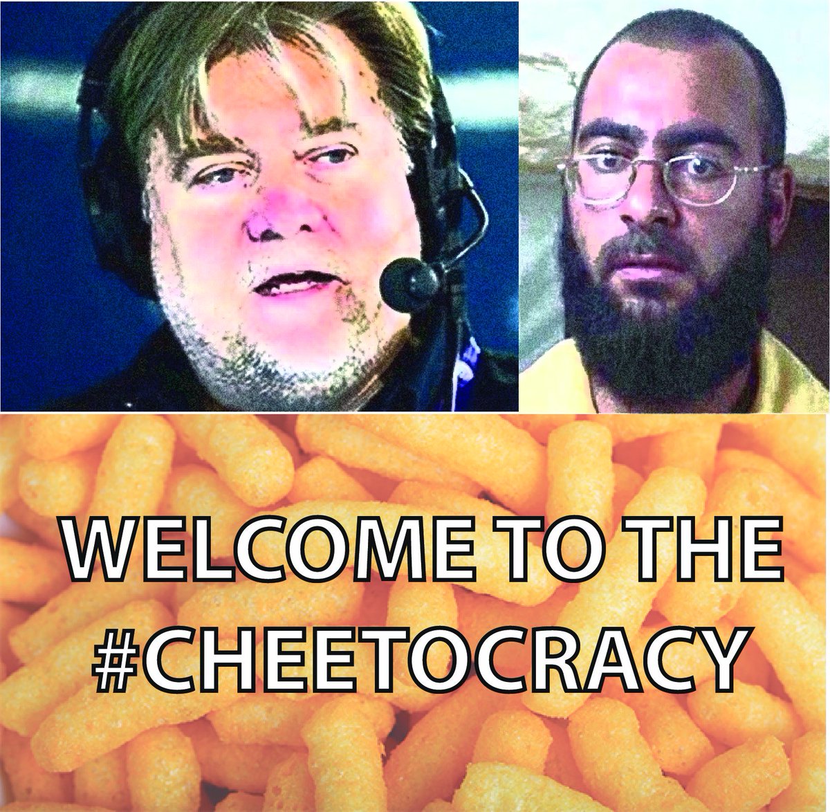 arrogantz's tweet photo. Welcome to the #Cheetocracy. https://t.co/ZJpjqJ2eHF https://t.co/uBsfpvzwmC
