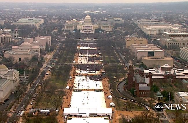 Photo media is spreading hours before Trump inauguration 