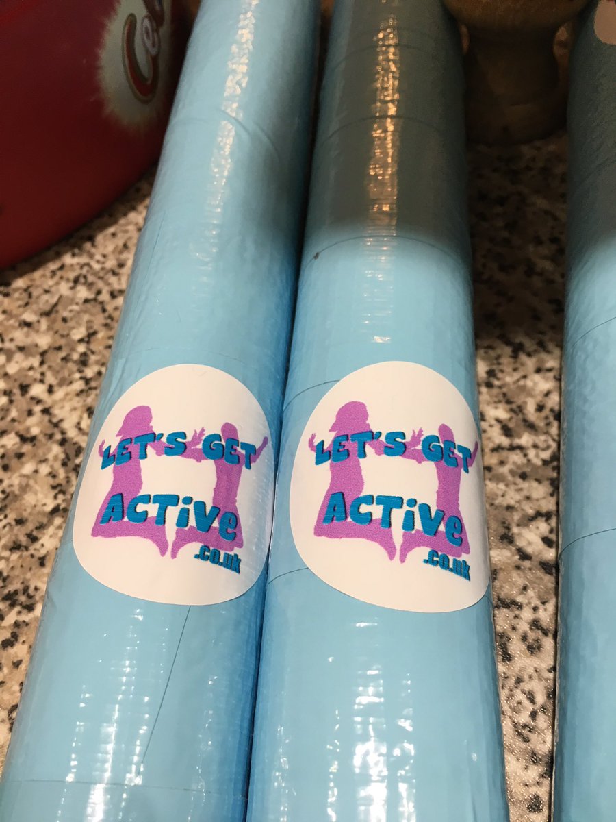 letsgetactiveuk's tweet image. So I've spent 3 hours this evening making brand new equipment for the seated classes! (Yes I needed the chocolate for support😂)