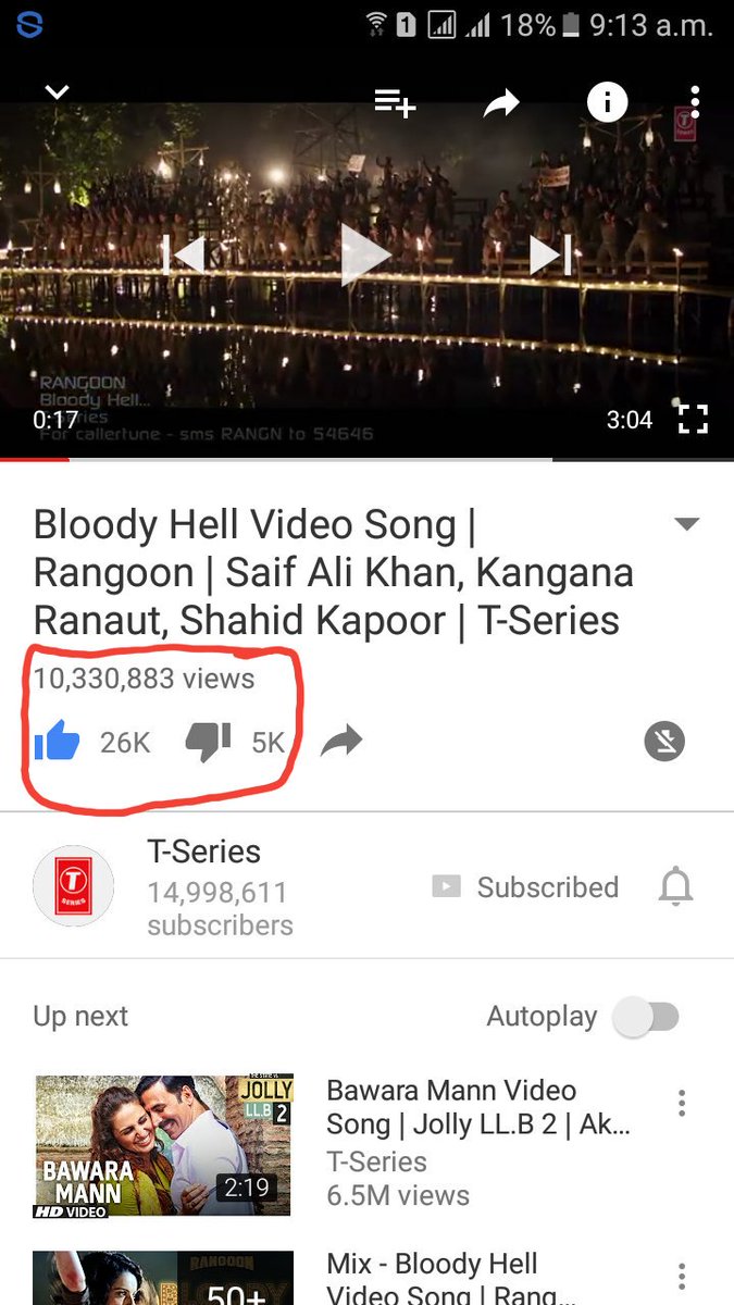 yuktiishma's tweet photo. OMG @SunidhiChauhan5 !! Within Few Days, #BloddyHell video has rocked @YouTube by crossing 10M views with 26K likes.
https://t.co/BLIgzdVANa https://t.co/8Awq8FyGwP