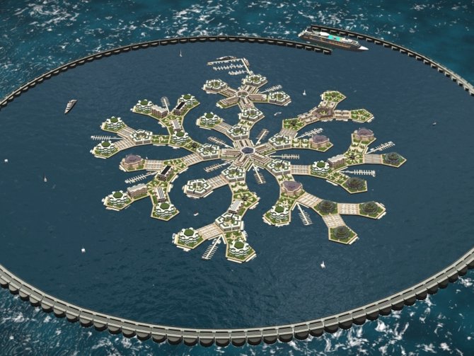 ArchDigest's tweet photo. The world's next major cities could be floating on water: https://t.co/QAuFWGhlki https://t.co/TmmCEPTaBh