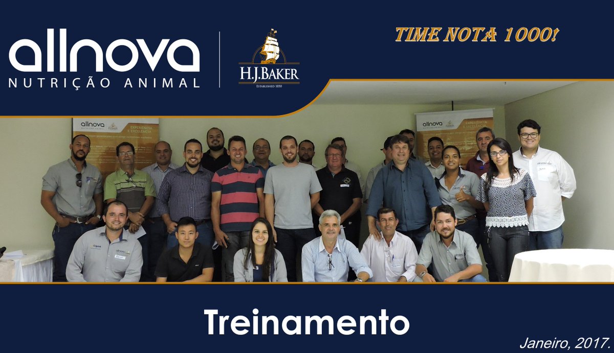 Allnova_na's tweet photo. Treinamento técnico realizado dias 12 e 13 de janeiro - Linha #AllNova #Nutrição de #Ruminantes @HJBakerTweets @HJBakerTweets https://t.co/UPyLTdN2el