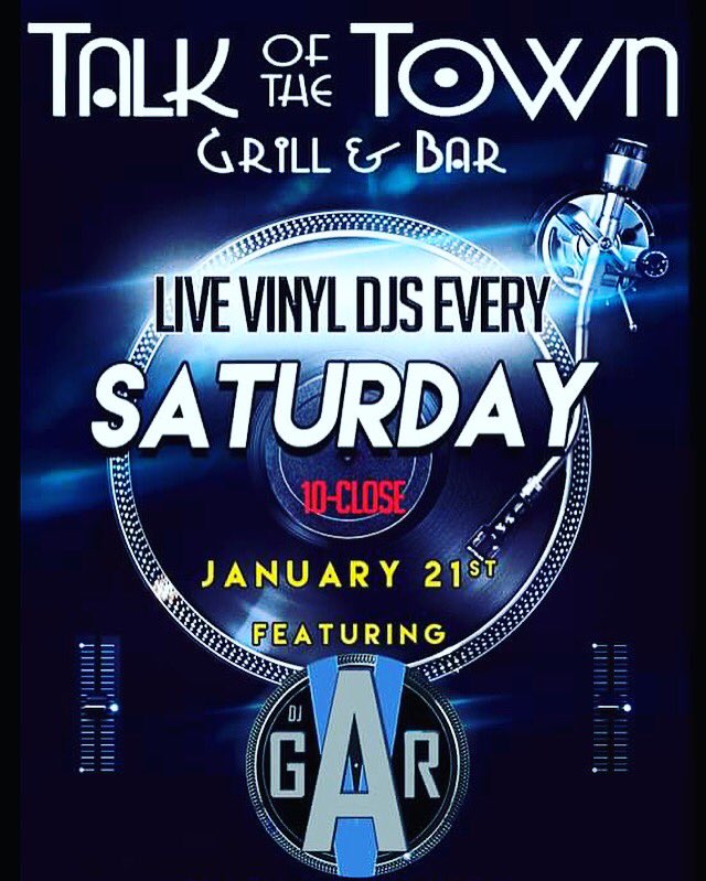 DJGar_V's tweet photo. Back at your local OP watering hole tonight, @TalkofTheTownKC 10-close! Come have a few.....or 12 😜 https://t.co/gWZq6LBLDy