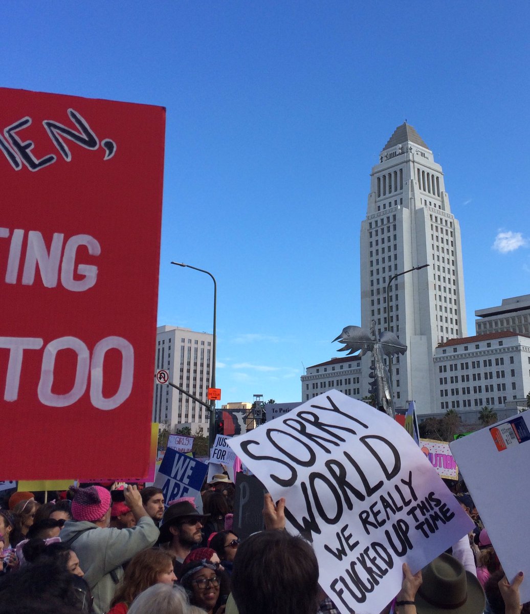 spaceouts's tweet image. #LAWOMENSMARCH