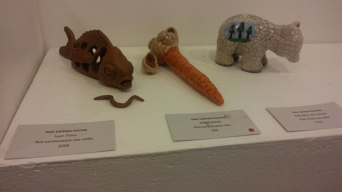 2curvey's tweet photo. Jean Lanham-Curvey art on display. https://t.co/wP4pc6Ssej