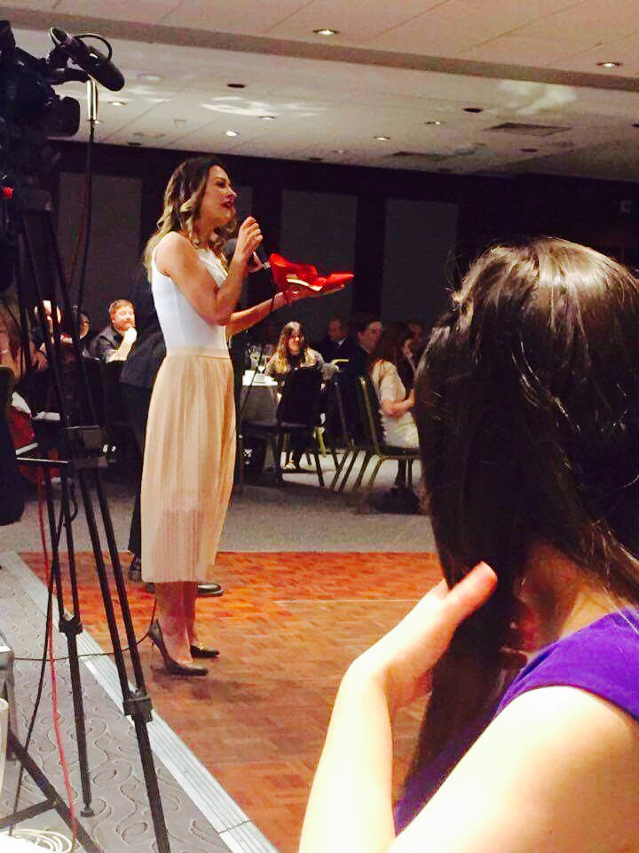 NicolaMRoy's tweet photo. That time I auctioned off hero @NicolaSturgeon beaut shoes. Rabbie would be proud. Thanks @IainR0bertson #BurnsNight #PowerShoe #actor https://t.co/K2pgJly9ru