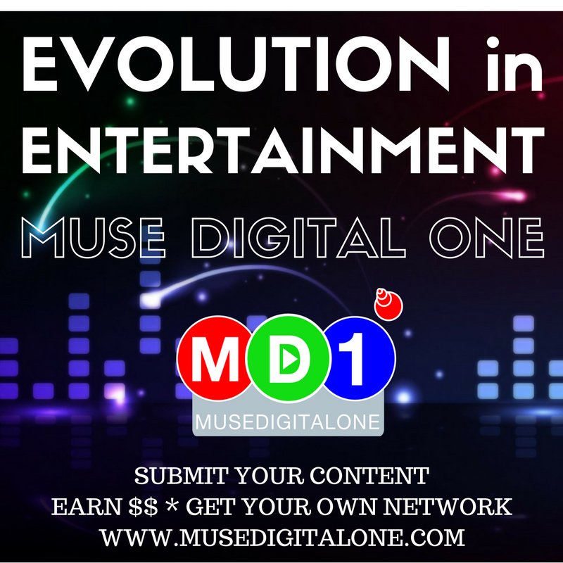 musedigital1's tweet photo. #Join #EvolutionInEntertainment 24/7 simulcasting networks. Submit content. Earn $$ grow fans #music #film #gaming #news www.musedigital1/tv https://t.co/uaj5af8cns