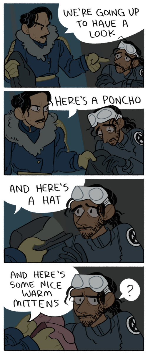 gotta keep warm #rogueone 