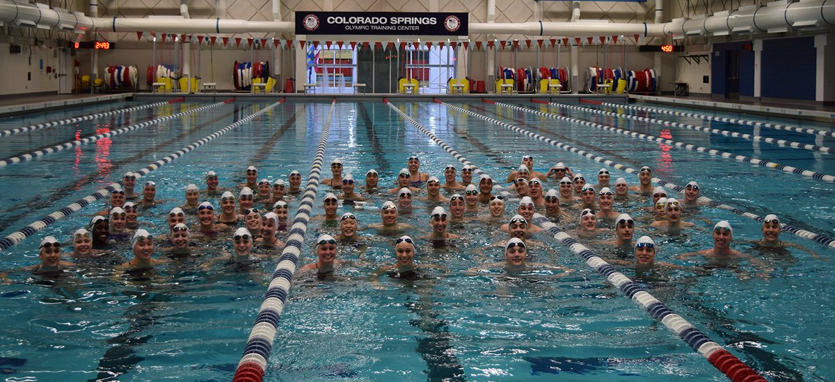 USASwimming's tweet photo. Fun night of racing at #NSC16! Big thanks to @SwimOutlet for providing personalized swim caps for the athletes! https://t.co/v73BD1YR9a