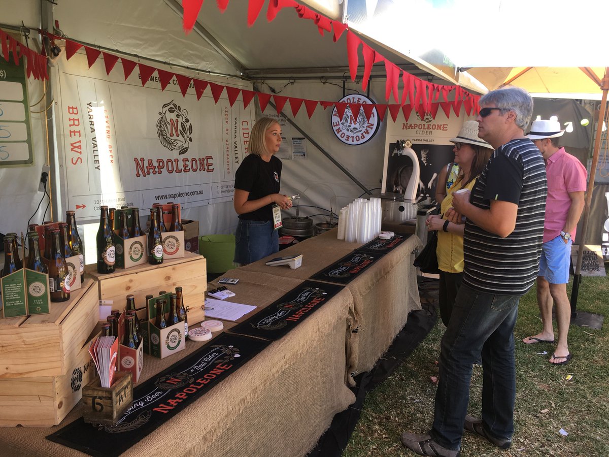 We're off and pouring! #sundaysession #realcider @ciderandporkfestivalVIC
Flemington Racecourse till 10pm