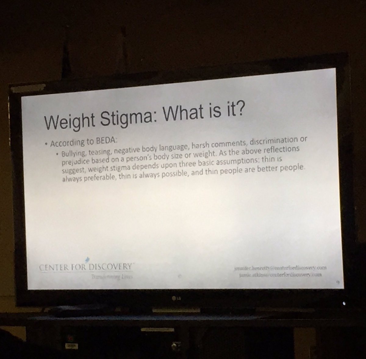 ElementNutrKids's tweet photo. Amazing event today on weight stigma by @CFDTX! Thanks for an insightful day on the implication of weight bias in our society. #dietitian https://t.co/daRLKUVm3Y