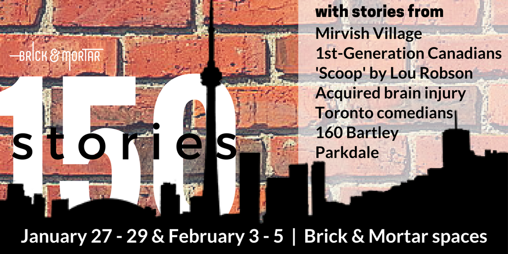 SpaceSpaceRev's tweet photo. #150stories TIX ON SALE! Discover #Toronto through the amazing communities within its boroughs. #theato
https://t.co/Otnd4Vk6Pt https://t.co/Gfgttjz7AD