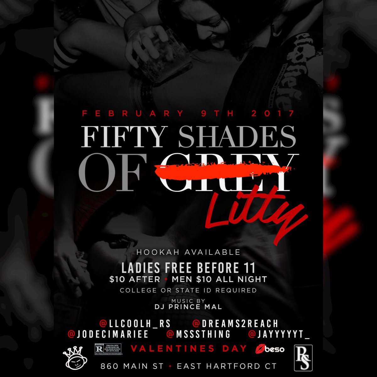 BossH_RS's tweet photo. 50 SHADES OF LITTY 🔥

FEBRUARY 9TH 

BESO LOUNGE 

860 MAIN ST. EAST HARTFORD 📍 https://t.co/lhRY1r9hNR