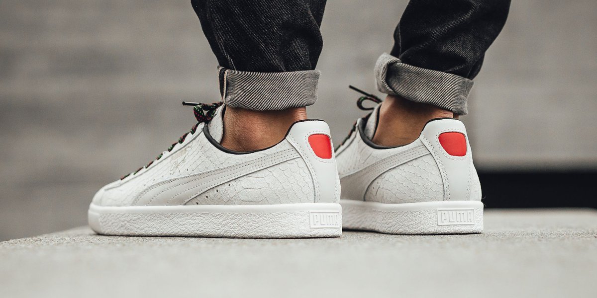 puma clyde gcc white