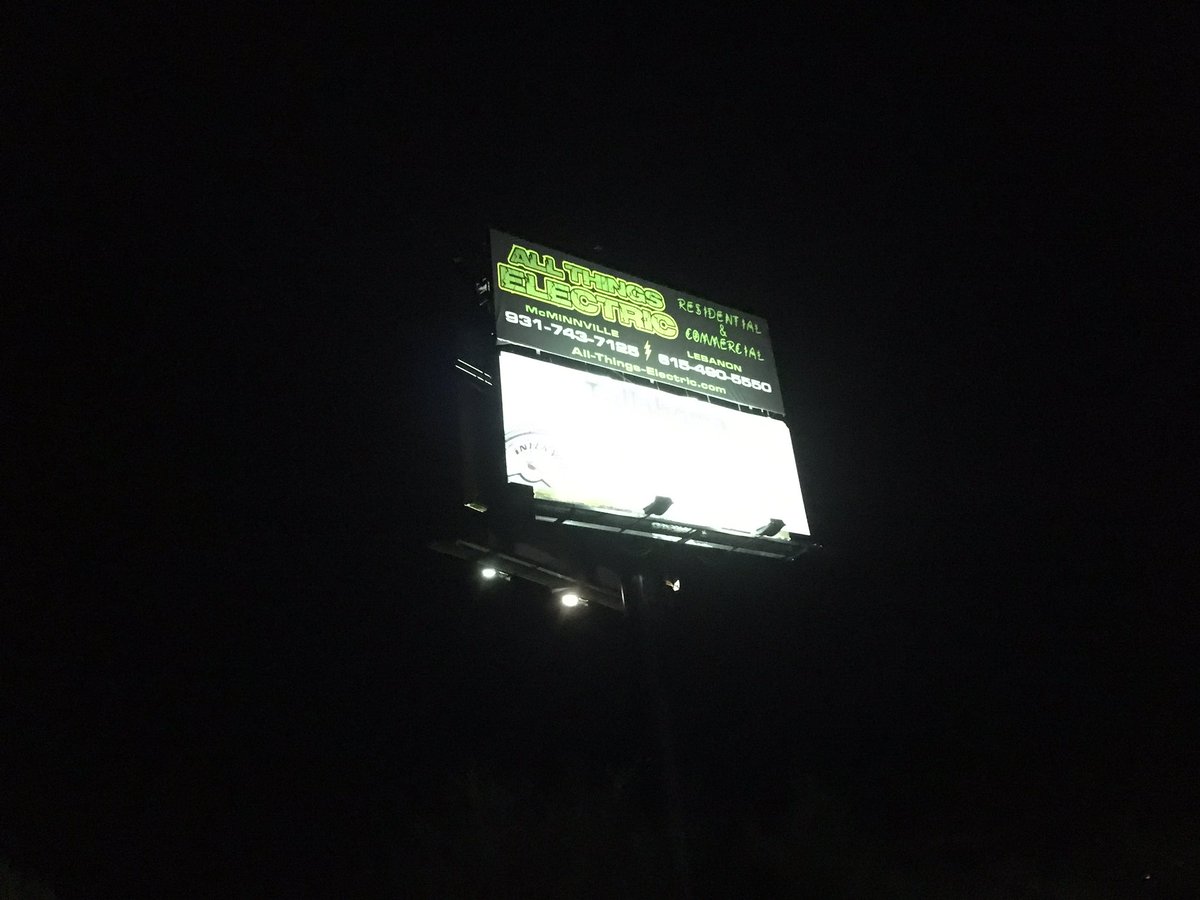 AllElectricTN's tweet photo. #TullahomaTN billboard https://t.co/hs3f9MkAPt