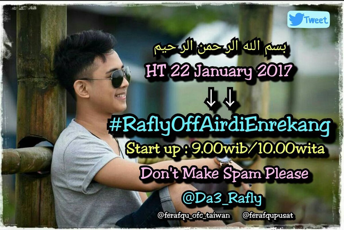 FerafQuTaiwan's tweet photo. Assalamu'alaikum....merapat yukkk ramaikan HT nya @DA3_Rafly  #RaflyOffAirdiEnrekang https://t.co/uhKodg7leN