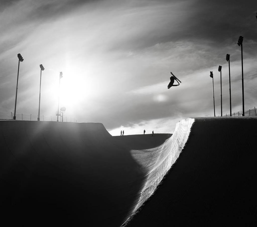 It was a beautiful day watching Half pipe wizard @noahbowmanski do his thang. #ski #winspo… ift.tt/2jLFDrI