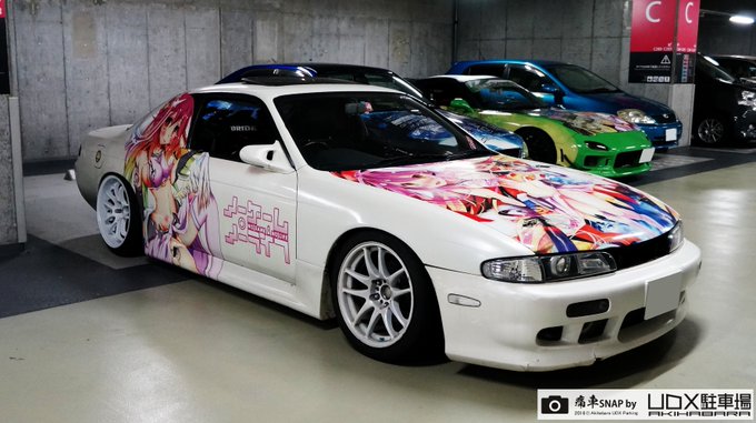 秋葉原UDX駐車場[痛車SNAP]NO:3251 しるびーさん[愛知県] #ITASHA ノーゲーム・ノーライフ ジブリ