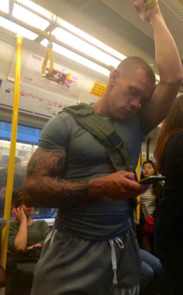 Alphasruleok's tweet photo. Public transport does occasionally have it's compensations... https://t.co/Nzn9bJWl9q