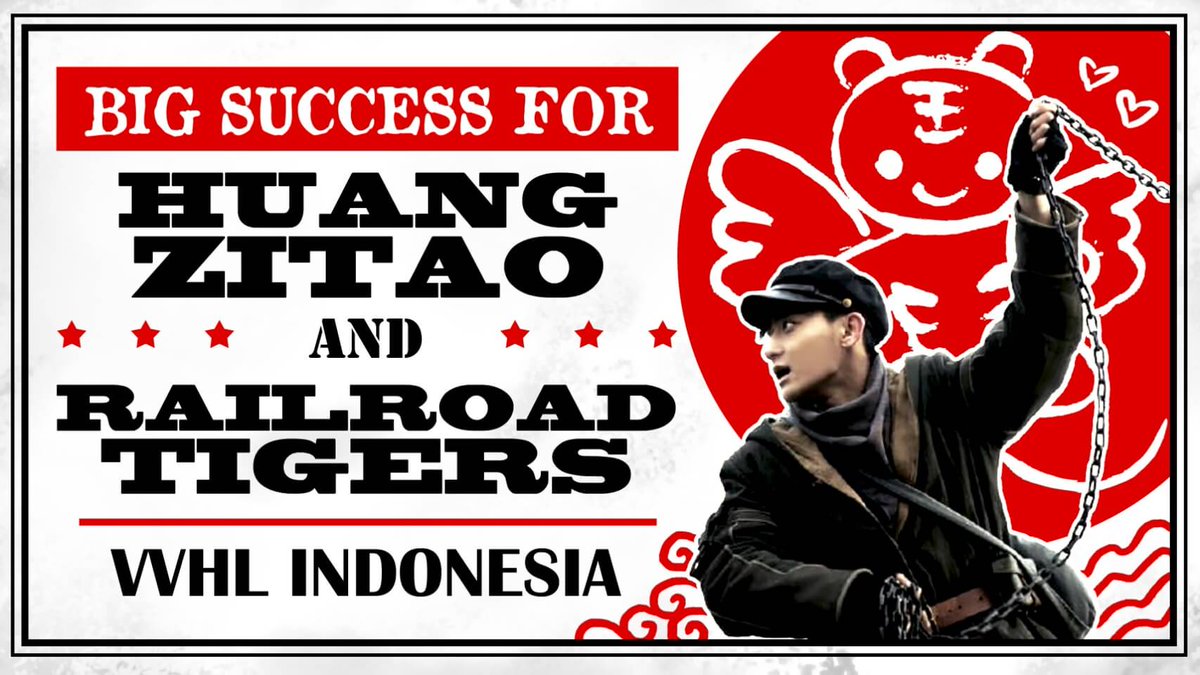 ZTAO_INA's tweet photo. ❣ Report ❣ thank you VVHL Indonesia who participated in supporting #ZTAO 's movie #RailroadTigers cc: @TAO_ID ❤ https://t.co/gOwCjaYym6