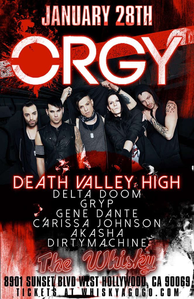 TheWhiskyAGoGo's tweet photo. Next Saturday January 28th- @OrgyOfficial !!! #orgy #deathvalleyhigh #dirtymachine #deltadoom ! https://t.co/UQrURYjL4k