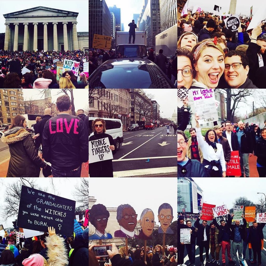 basicwitchtv's tweet photo. The women of BASIC WITCH decided to go for a walk today. 
#witchesunite #womensmarch #powe… https://t.co/Xc420tJEKI https://t.co/mWvq2OJnAX