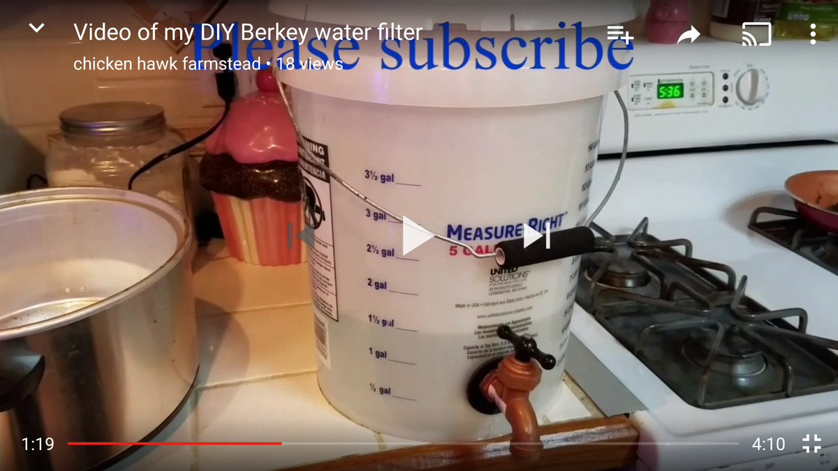 chickenhawkfarm's tweet photo. https://t.co/Jf0QOUhEMU #berkey #directive21.com #DIY #waterfilter https://t.co/4o9K1YOVgC
