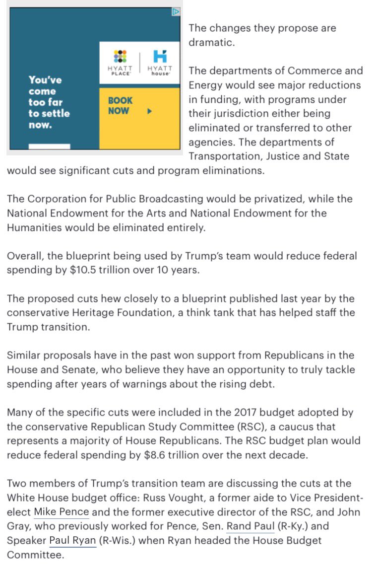 1984EricABlair's tweet photo. Trump team prepares dramatic cuts:
https://t.co/scTt4Wy8jW #WomensMarch #WomensMarchLA #DocumentTheVote Sean Spicer https://t.co/NODQLus2I3