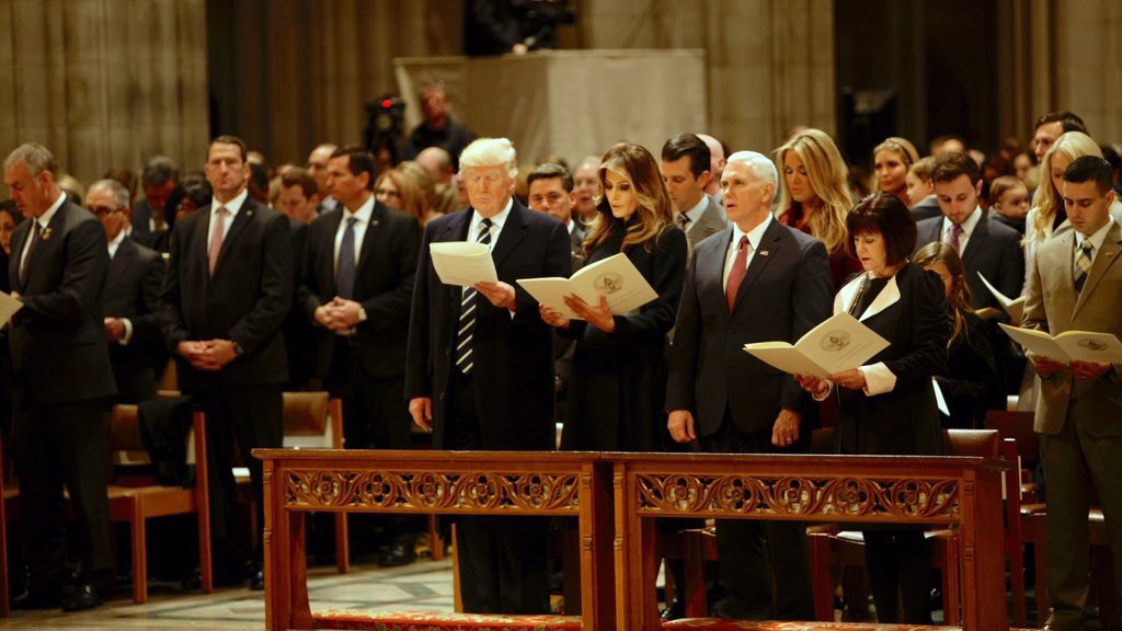 Thank you for the prayers & continued blessings upon our country during the National Prayer Service this morning. facebook.com/DonaldTrump/po…