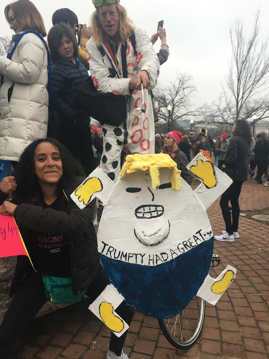 BSU_GU's tweet photo. The Women's March was really inspiring!!! https://t.co/gpEyC1SAwV