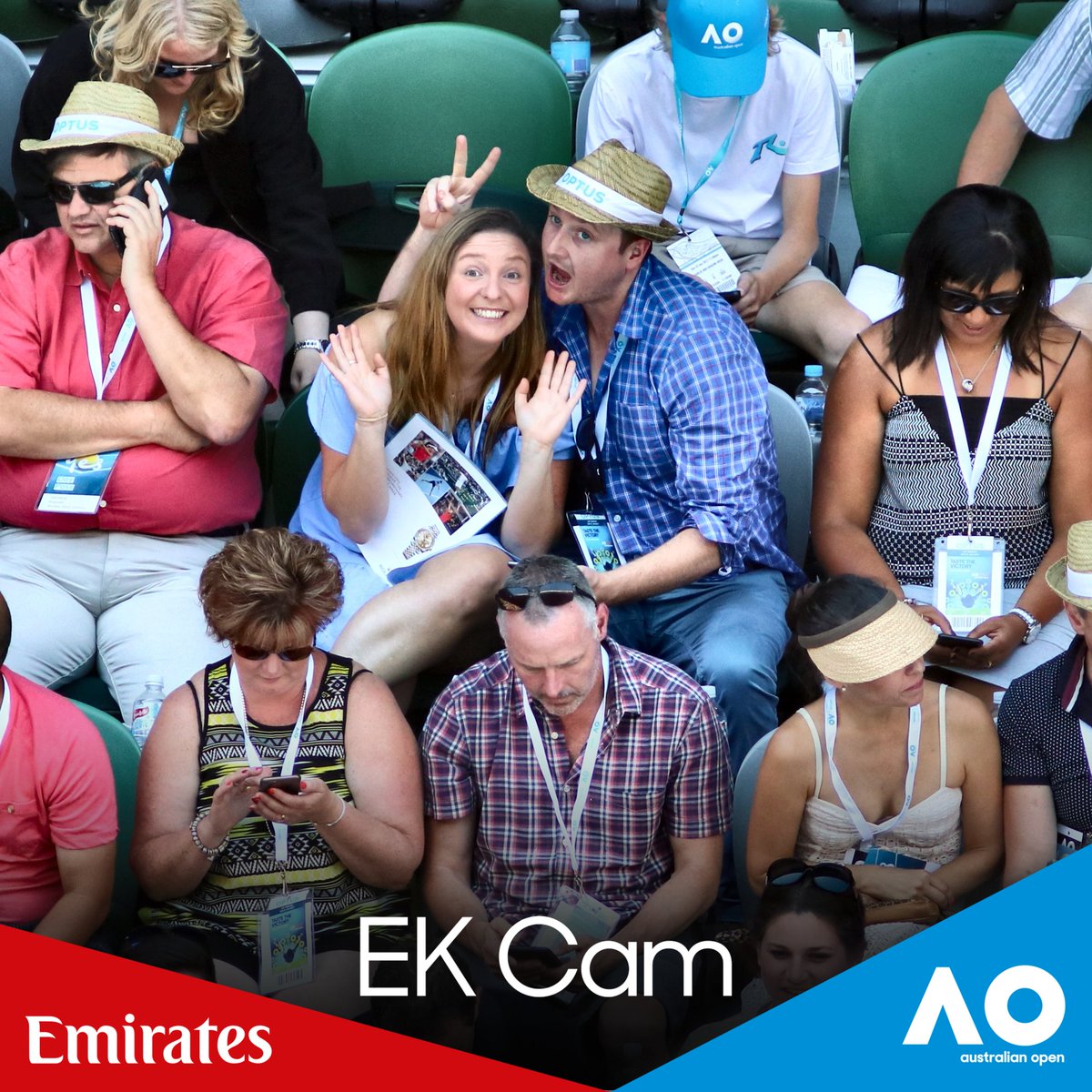 I am at the 2017 #ausopen #EmiratesReturn