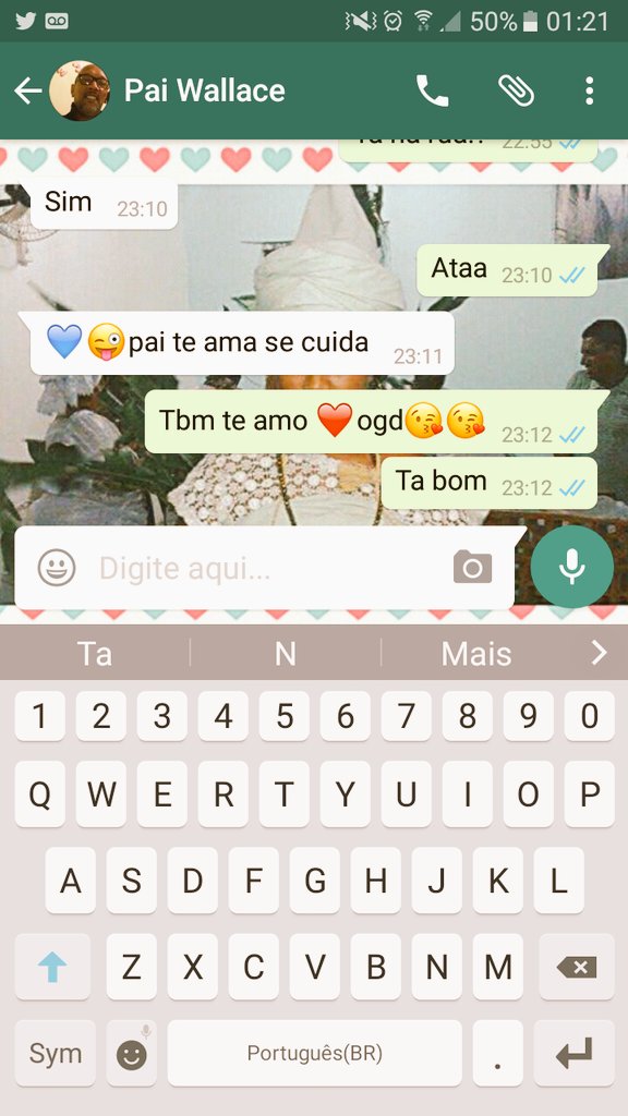 anna_thayna's tweet photo. Pai &amp; Amigo ❤ 
#PaiAma&amp;Cuida 😍😍👏👌 https://t.co/B3nReusMSR